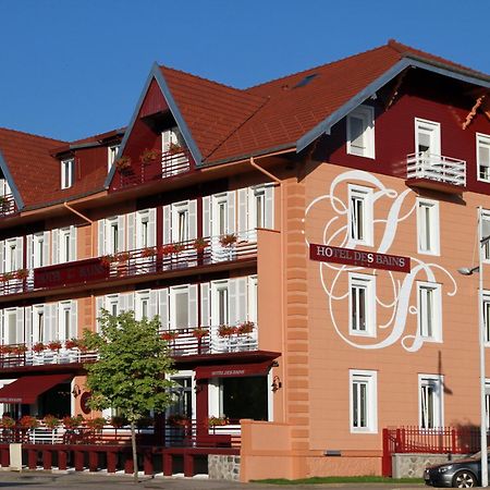 Logis Hotel Des Bains Gérardmer Esterno foto