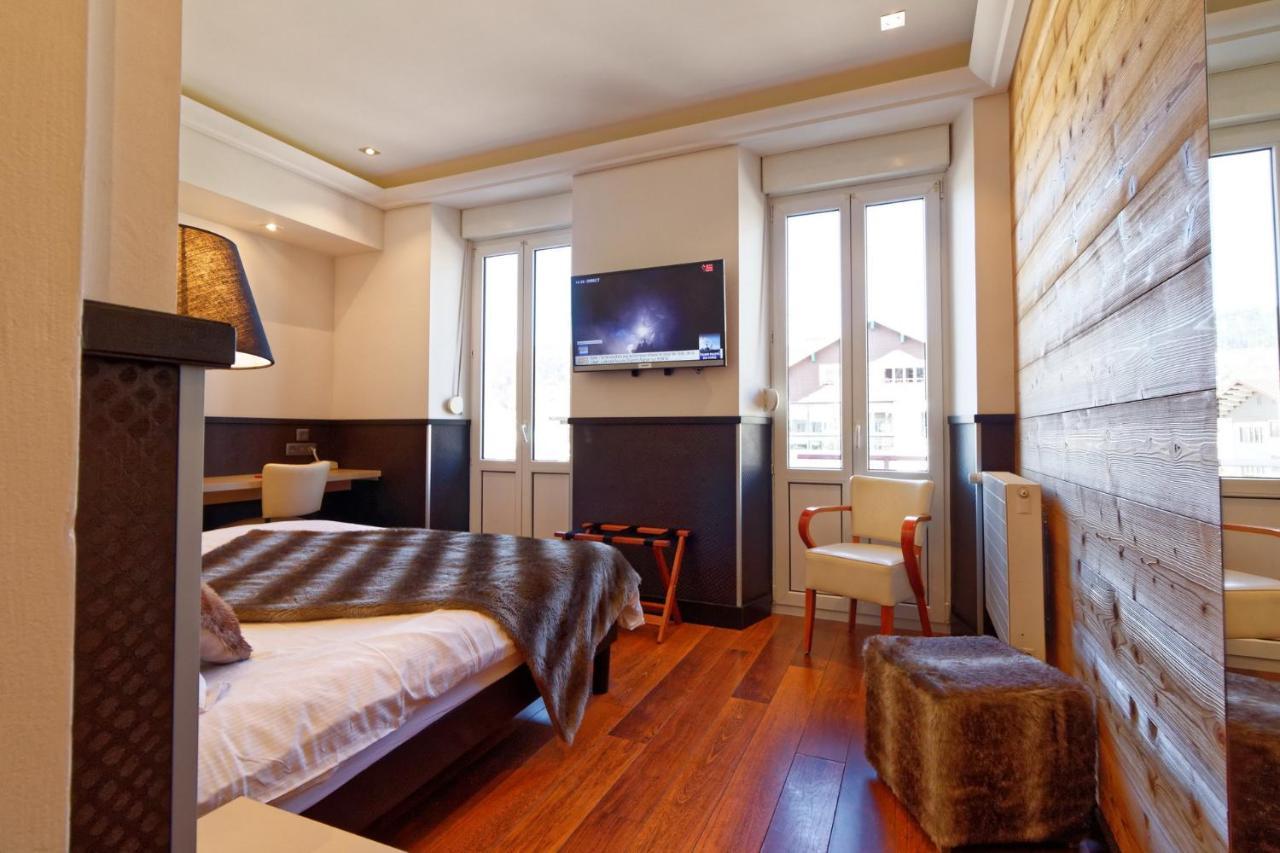 Logis Hotel Des Bains Gérardmer Esterno foto