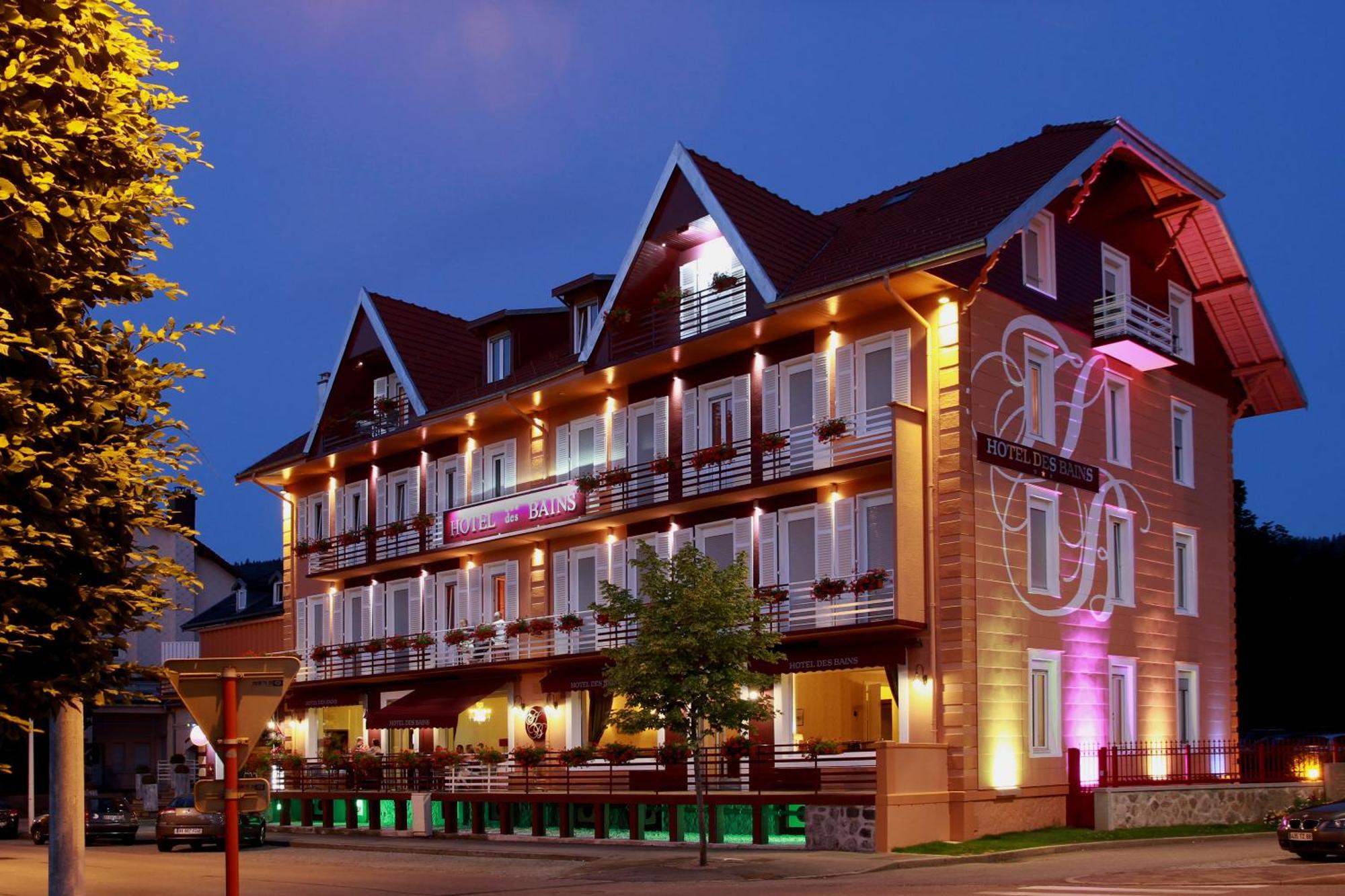 Logis Hotel Des Bains Gérardmer Esterno foto