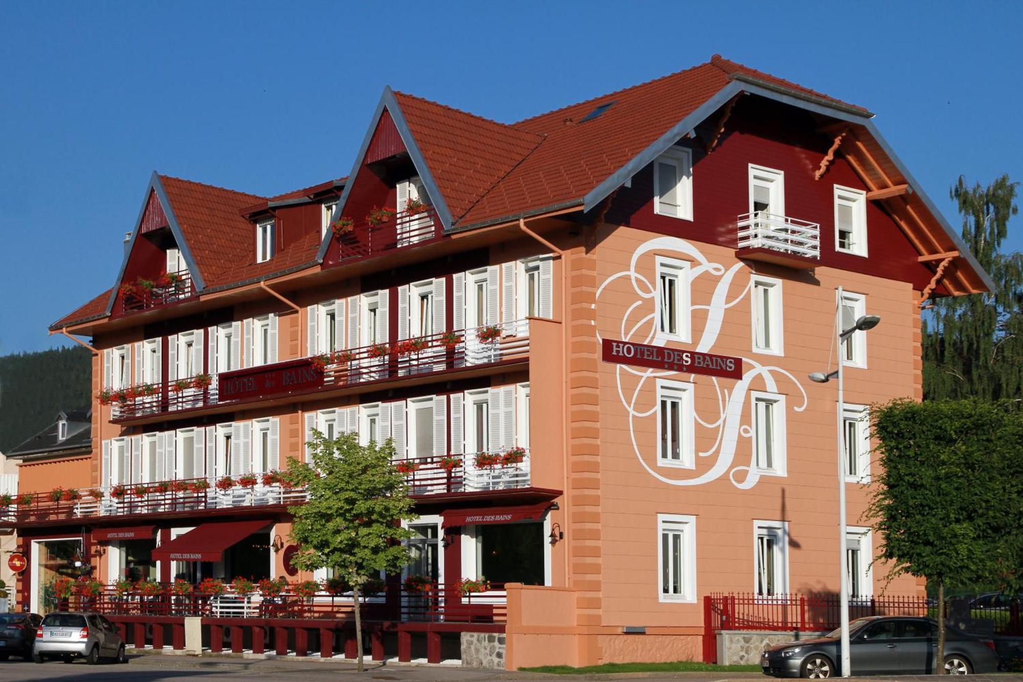 Logis Hotel Des Bains Gérardmer Esterno foto