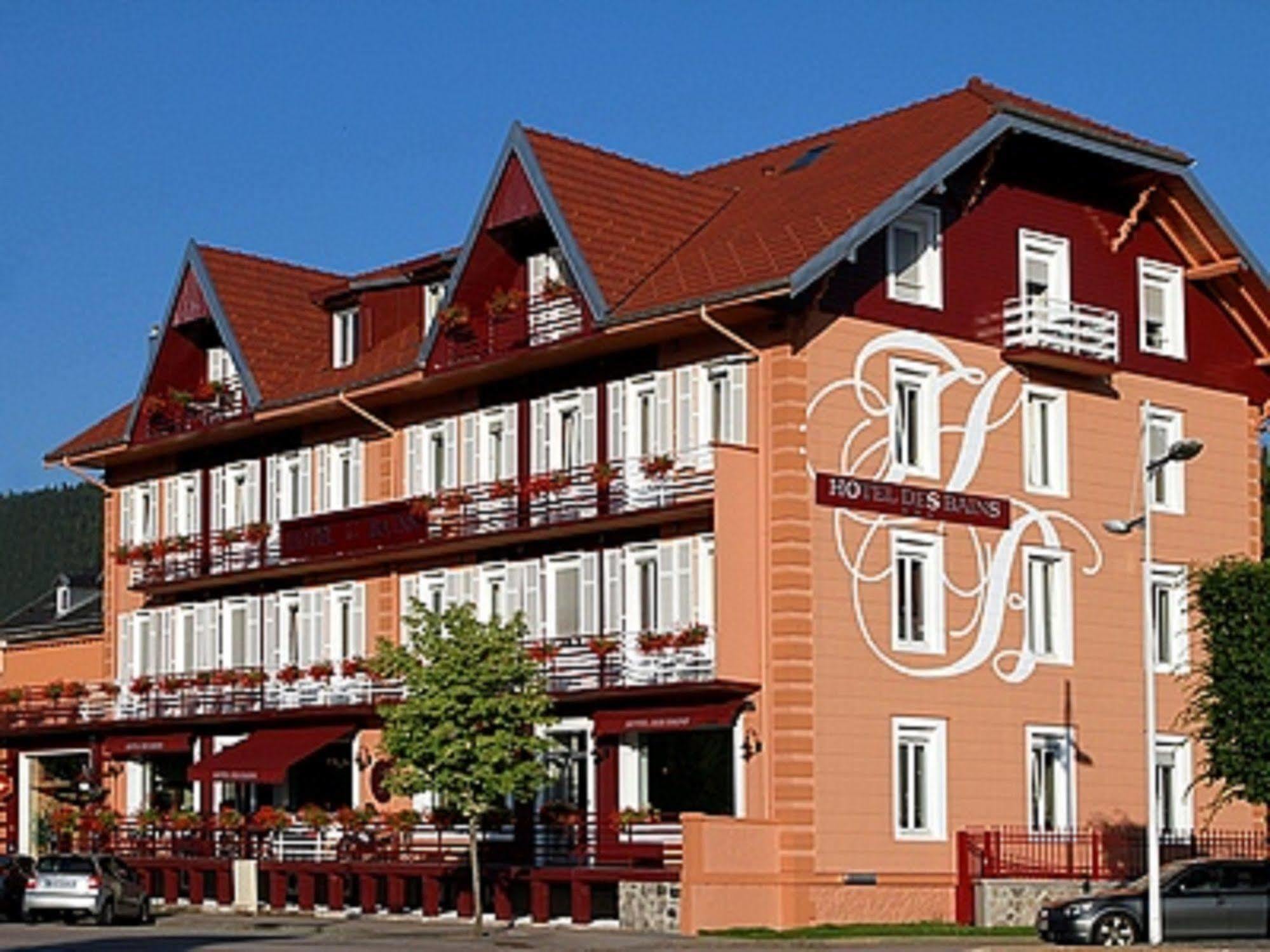 Logis Hotel Des Bains Gérardmer Esterno foto