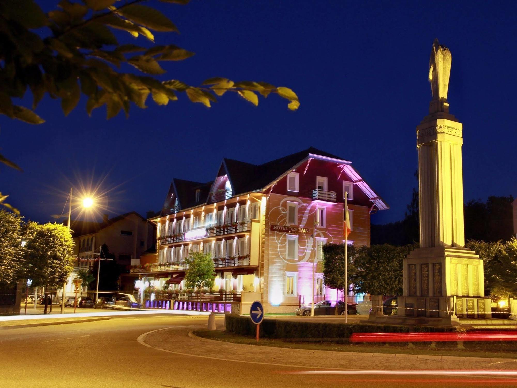 Logis Hotel Des Bains Gérardmer Esterno foto