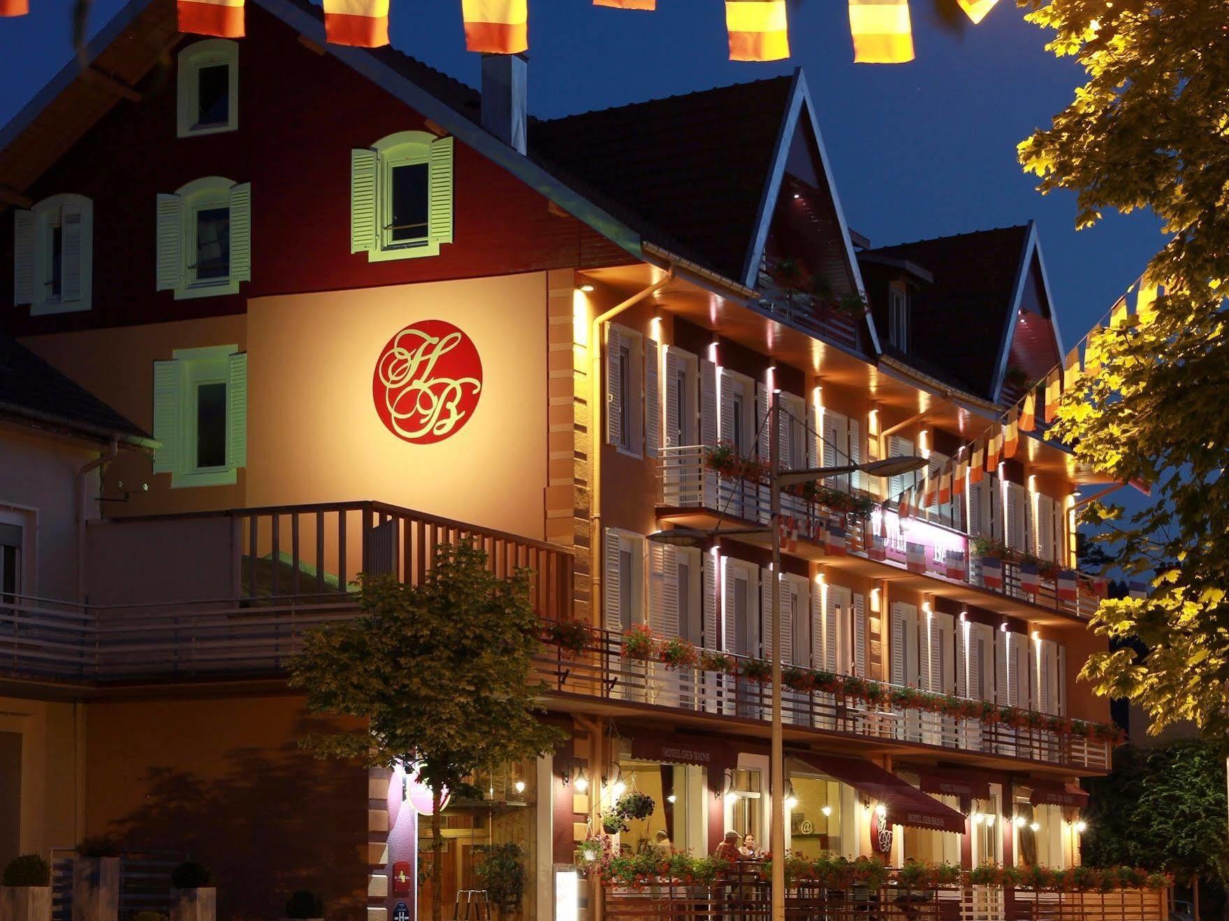 Logis Hotel Des Bains Gérardmer Esterno foto